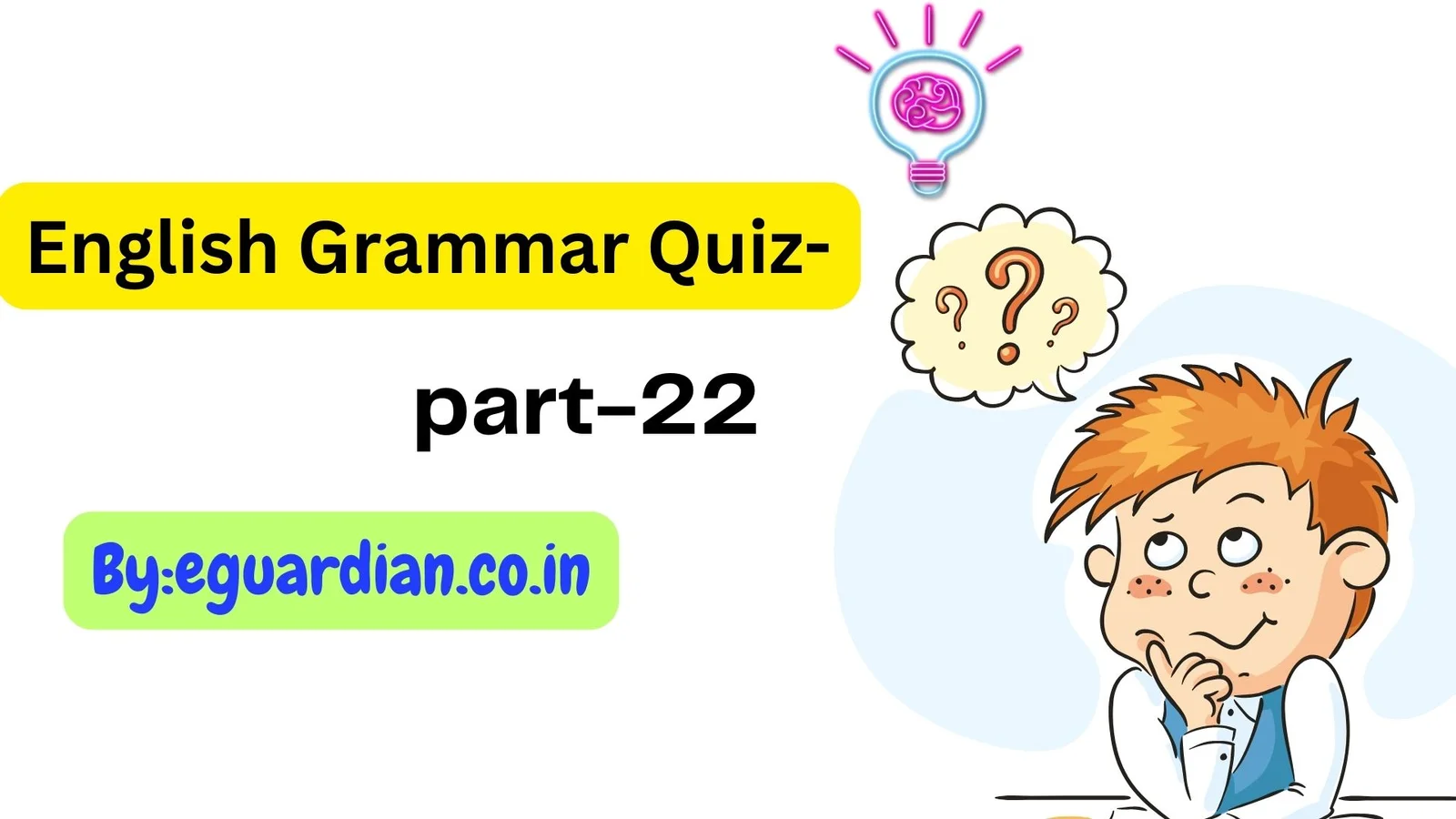 Basic English Grammar test online fre