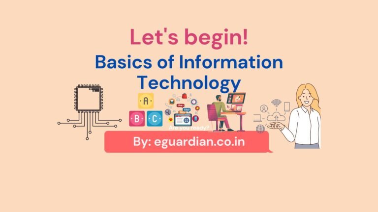 Basics of Information Technology MCQ with Answers
