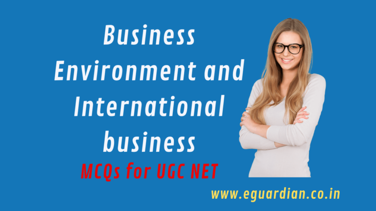 MCQ on Business Environment with Answers