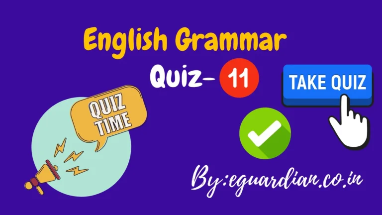 English Grammar Quiz-11