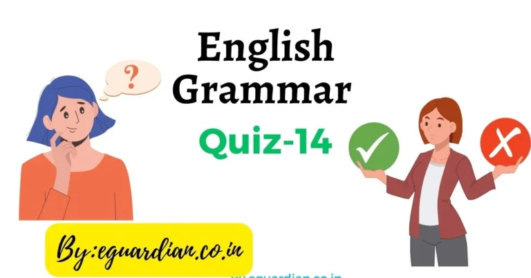 English Grammar Quiz-14