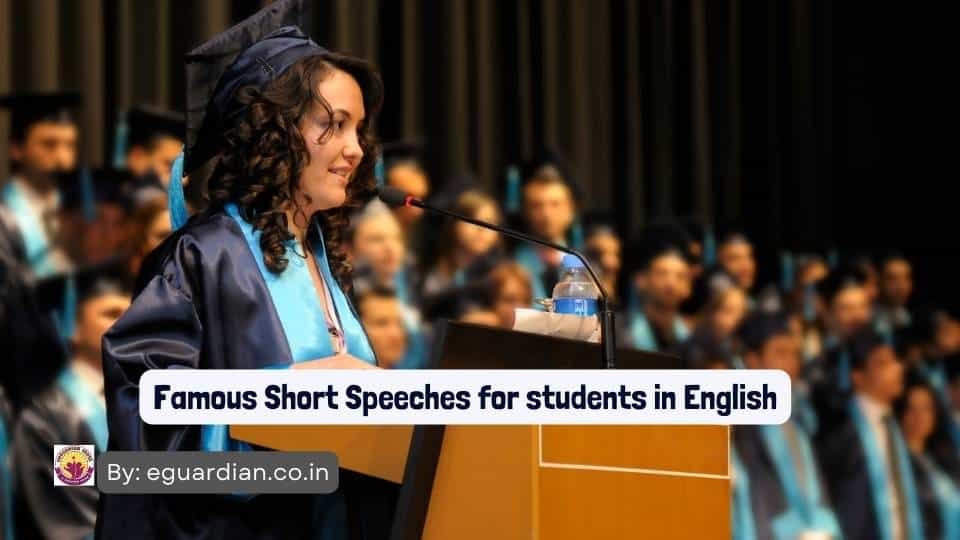 Famous Short Speeches for students in English