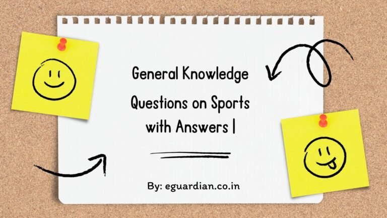 GK Questions on Sports with Answers | Sports General Knowledge