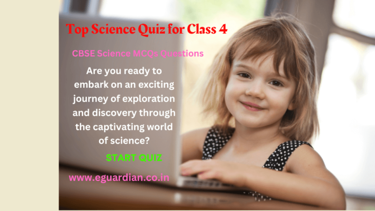 Top Science Quiz for Class 4 | CBSE Science Questions for class 4