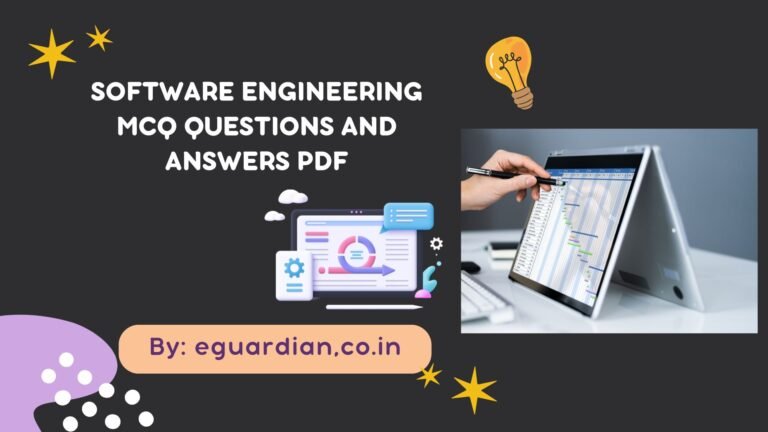 Software Project Management MCQ pdf Questions with Answers