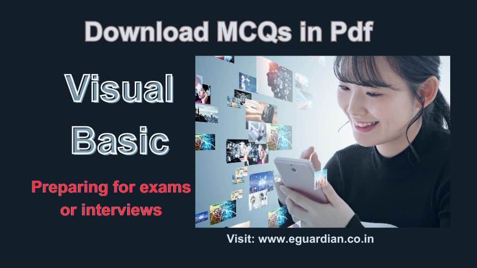 Visual Basic MCQs with answers