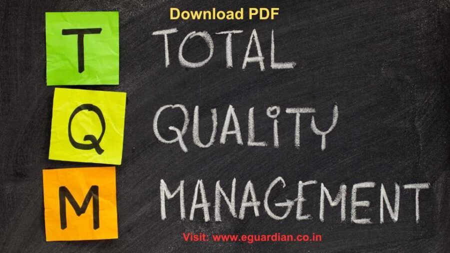 Total Quality Management Multiple Choice Questions and Answers